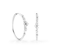 Orecchini Damiani Donna Classici Tradition in Oro bianco Diamante 20091244 - 20091244